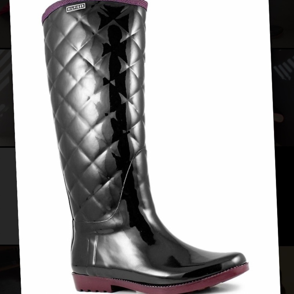 Tommy Hilfigher rain boots